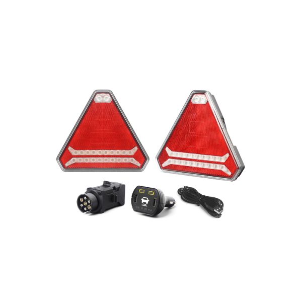 Triangle LED Wireless Light kits with reflector Z-T43 Plus