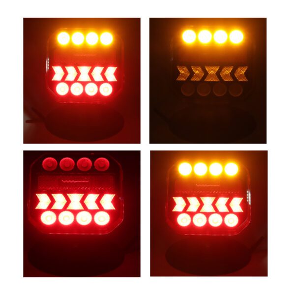 Adjustable Bracket Type C LED Wireless Trailer Light Kit Z-T46B-A (EU standards) - Image 7